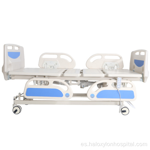 Juebles laterales ABS cama de enfermería ICU Cama eléctrica
